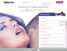 Tablet Screenshot of mobile.libertic.com